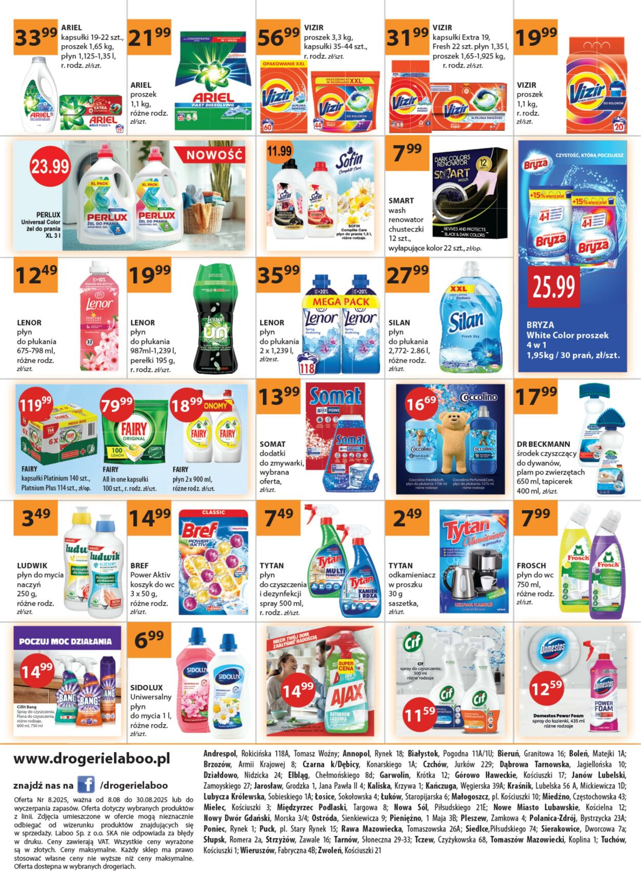Gazetka Drogerie Laboo 08.08.2025 - 30.08.2025