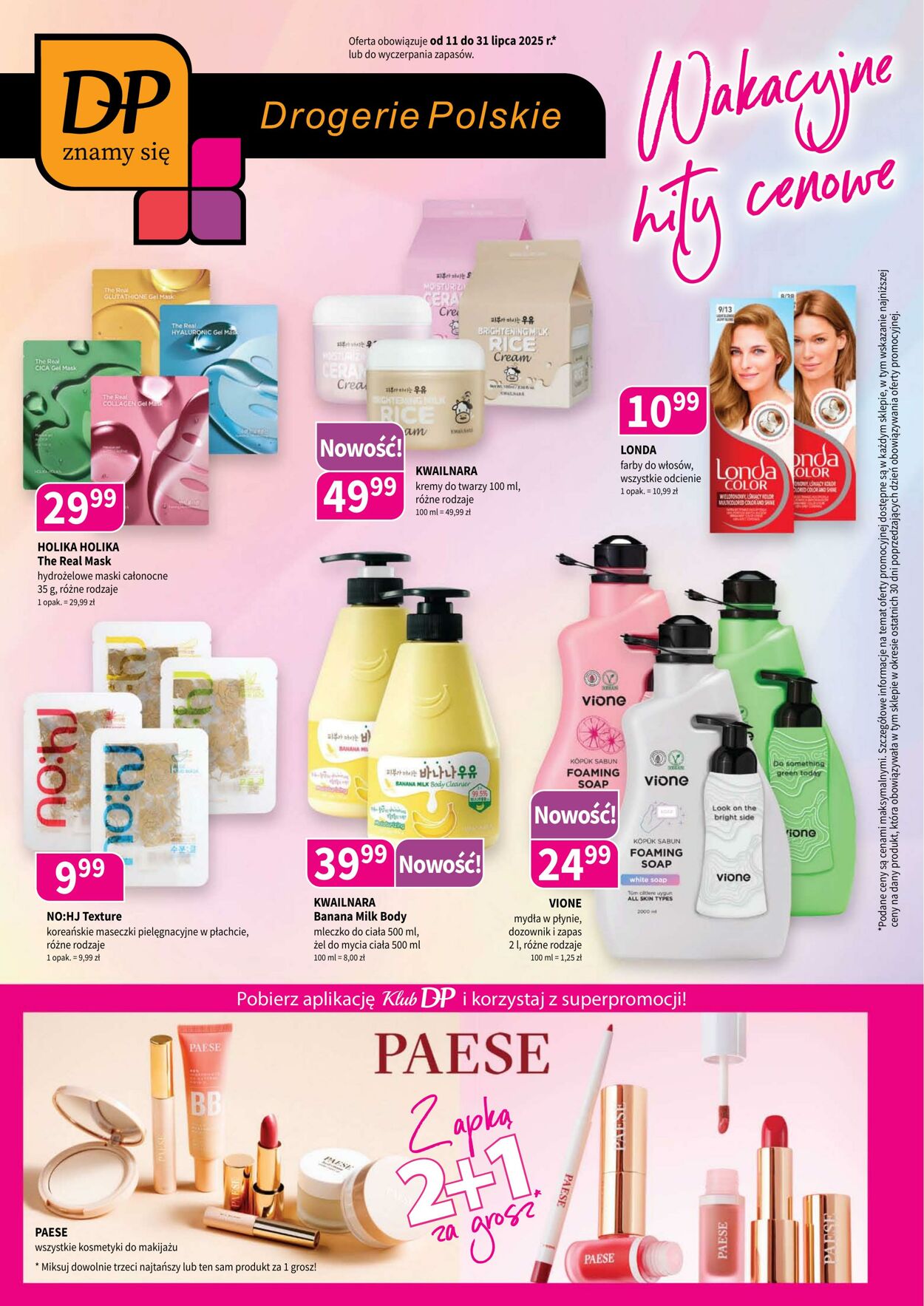 Gazetka Drogerie Polskie 11.07.2025 - 31.07.2025