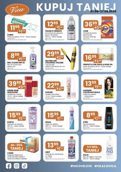 Gazetka Drogerie Vica 07.08.2025 - 27.08.2025