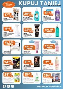 Gazetka Drogerie Vica 17.07.2025 - 06.08.2025