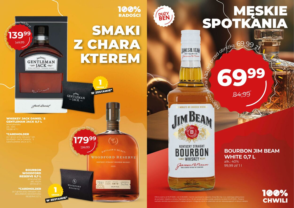 Gazetka Duży Ben 16.07.2025 - 12.08.2025