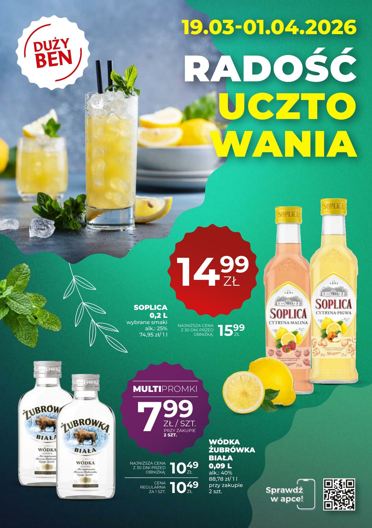 Gazetka Duży Ben 19.03.2026 - 27.03.2026