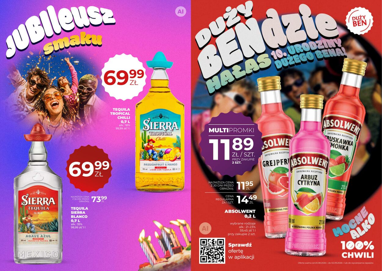 Gazetka Duży Ben 20.08.2026 - 28.08.2026