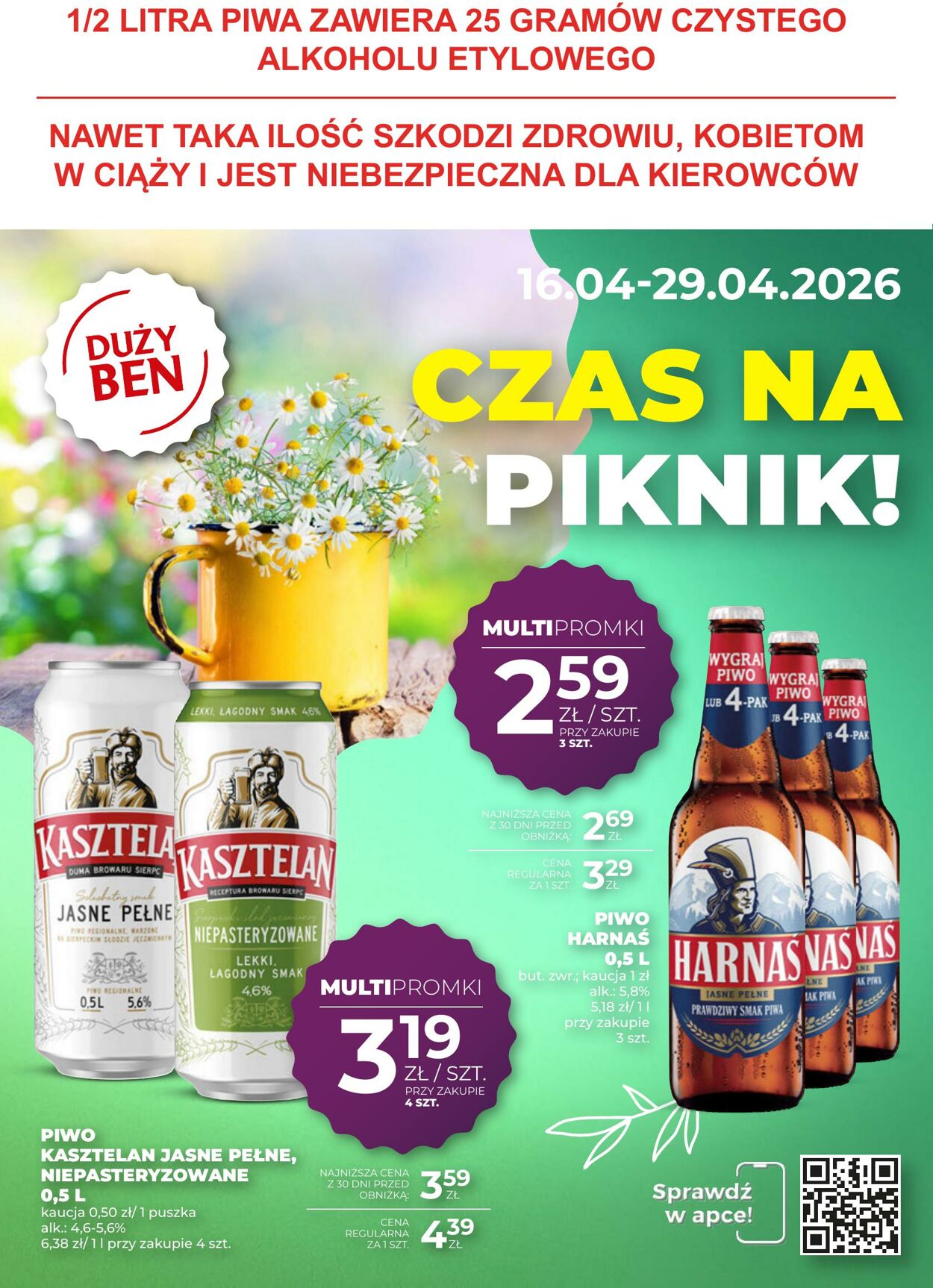 Gazetka Duży Ben 16.04.2026 - 24.04.2026