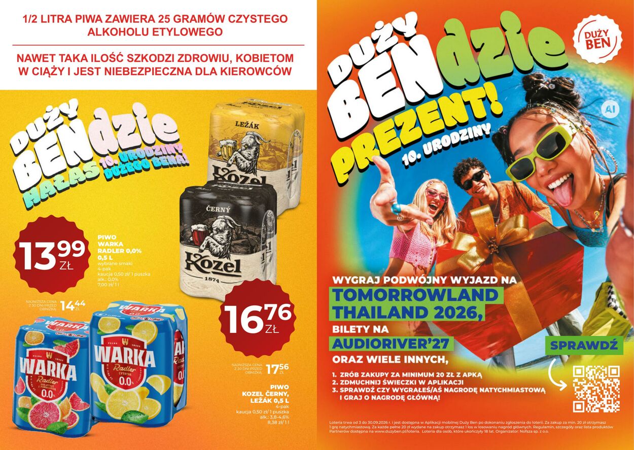 Gazetka Duży Ben 03.09.2026 - 11.09.2026