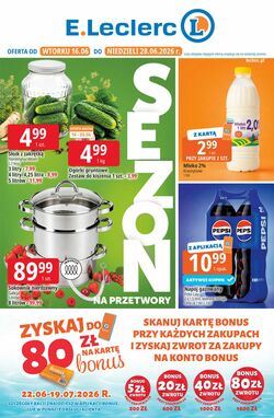 Gazetka E. Leclerc 12.06.2026 - 20.06.2026
