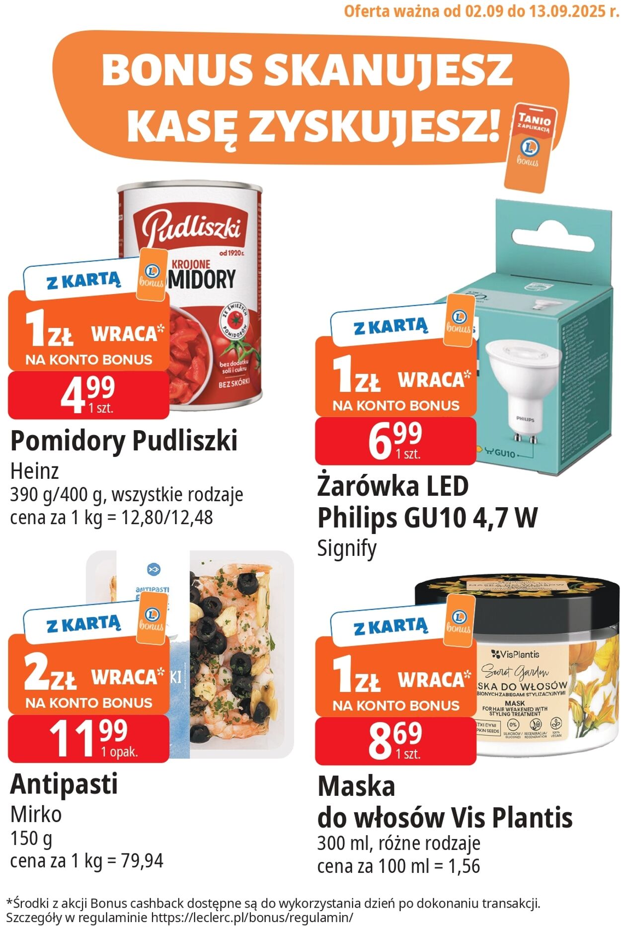 Gazetka E. Leclerc 02.09.2025 - 13.09.2025