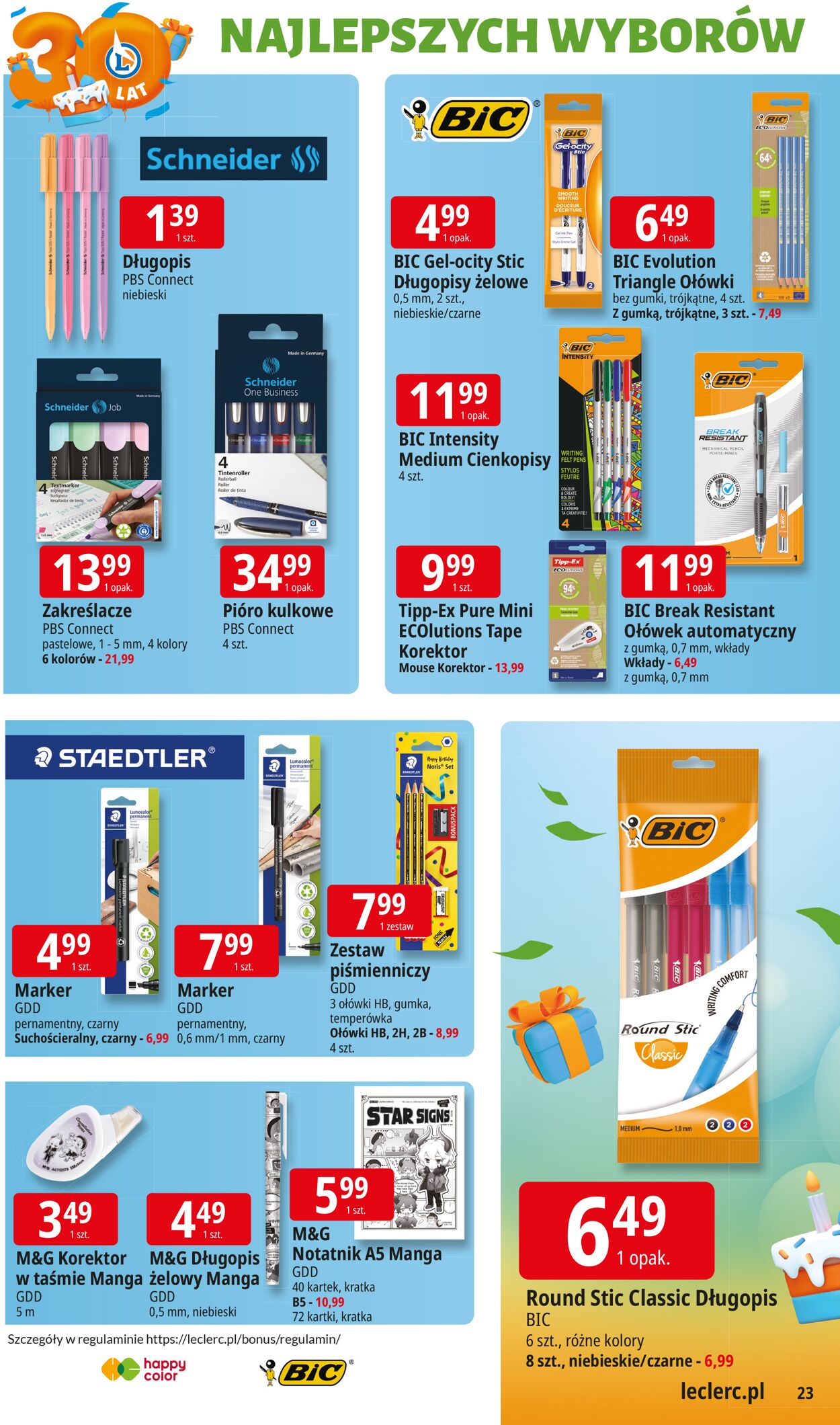 Gazetka E. Leclerc 16.09.2025 - 27.09.2025
