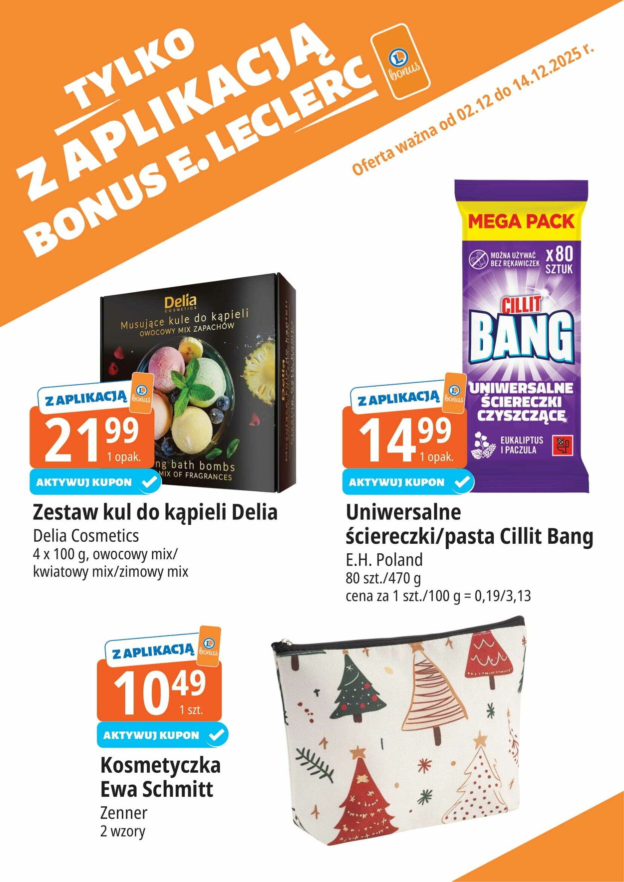 Gazetka E. Leclerc 02.12.2025 - 14.12.2025