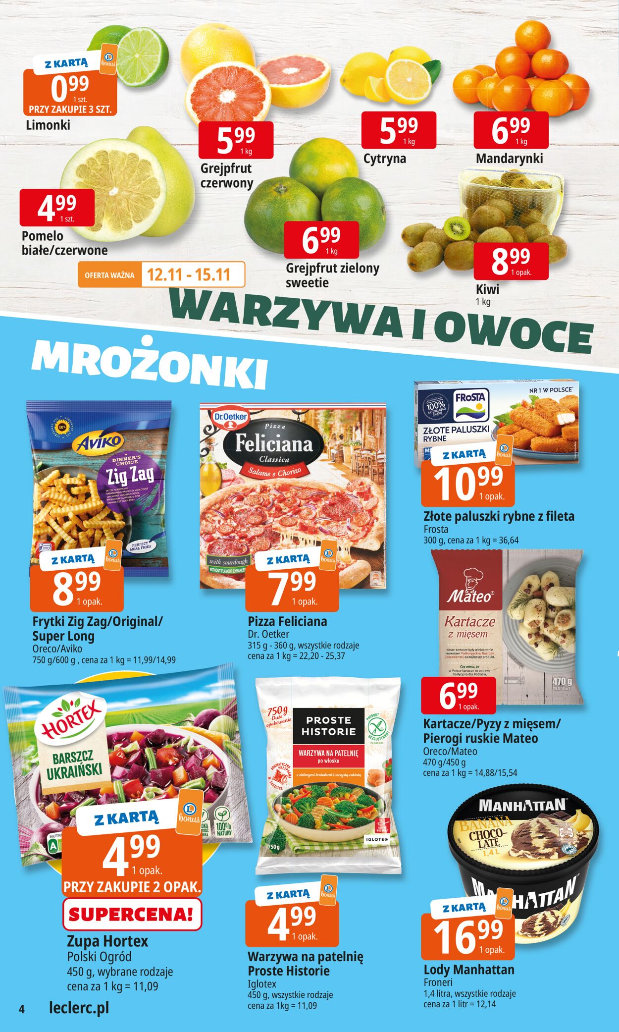 Gazetka E. Leclerc 10.11.2025 - 17.11.2025