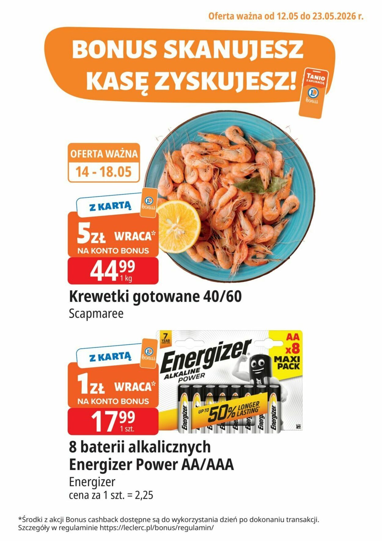Gazetka E. Leclerc 08.05.2026 - 16.05.2026