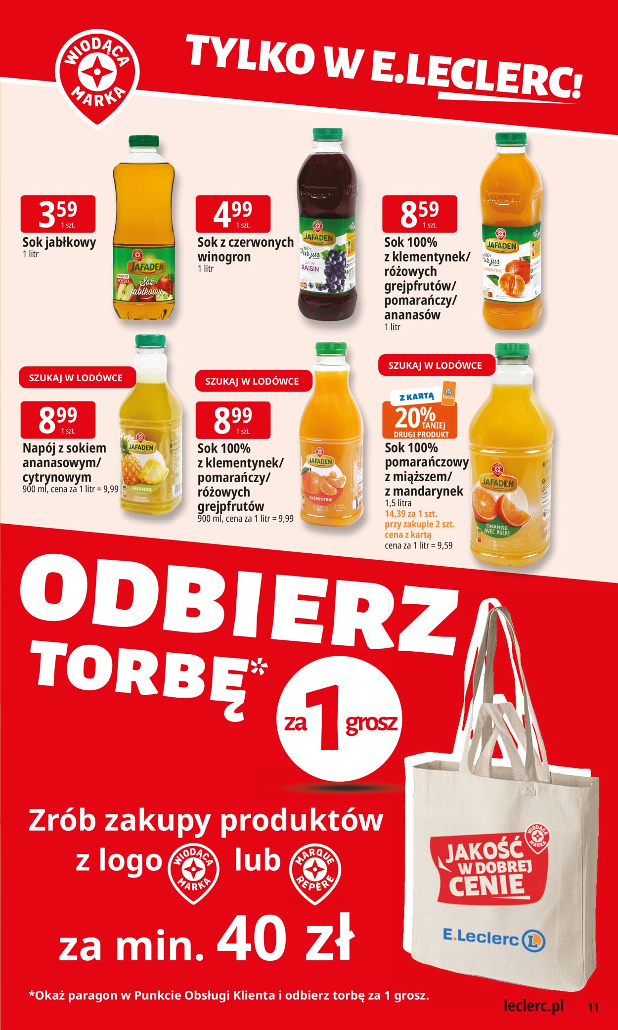 Gazetka E. Leclerc 11.08.2025 - 18.08.2025