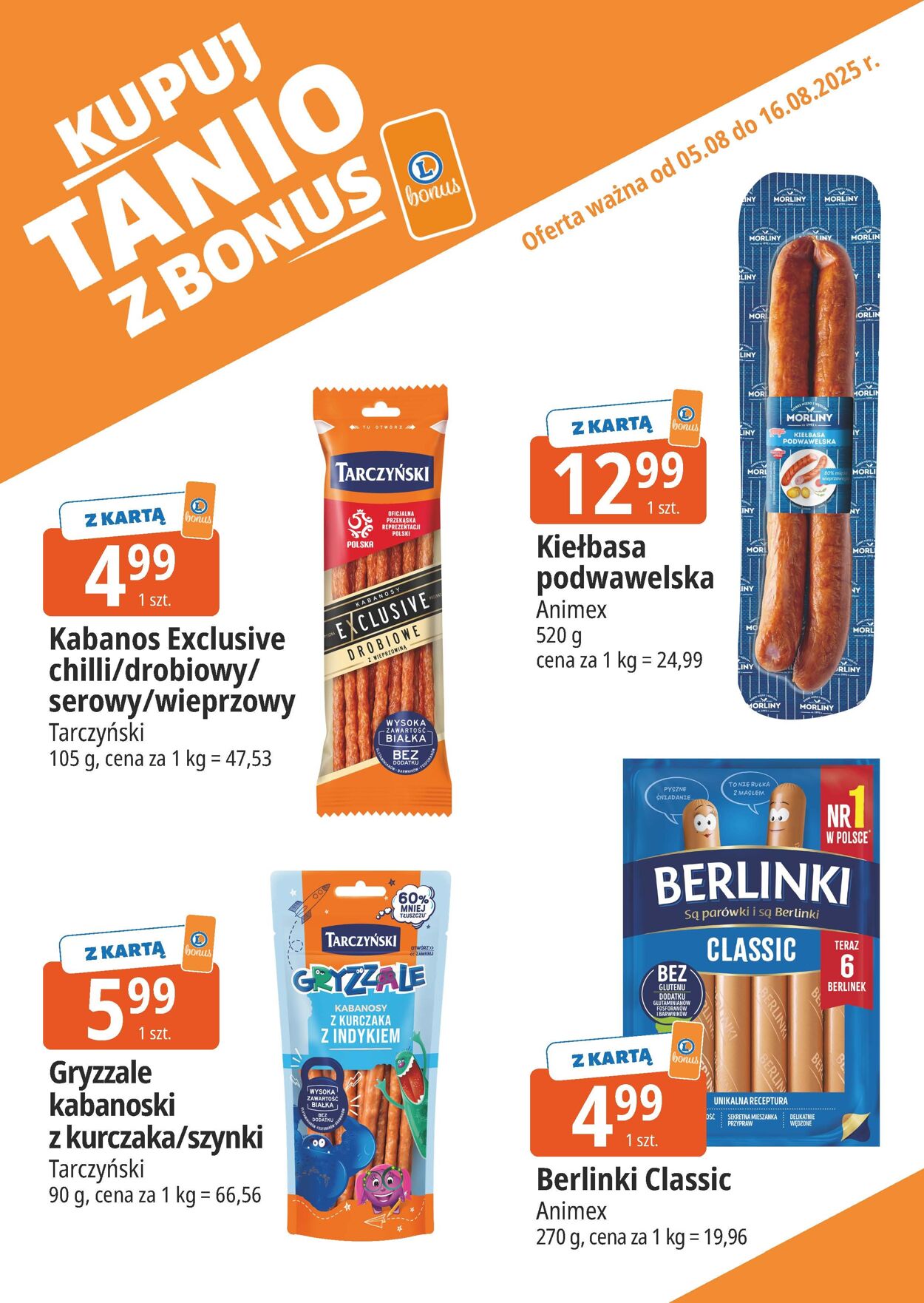 Gazetka E. Leclerc 05.08.2025 - 16.08.2025