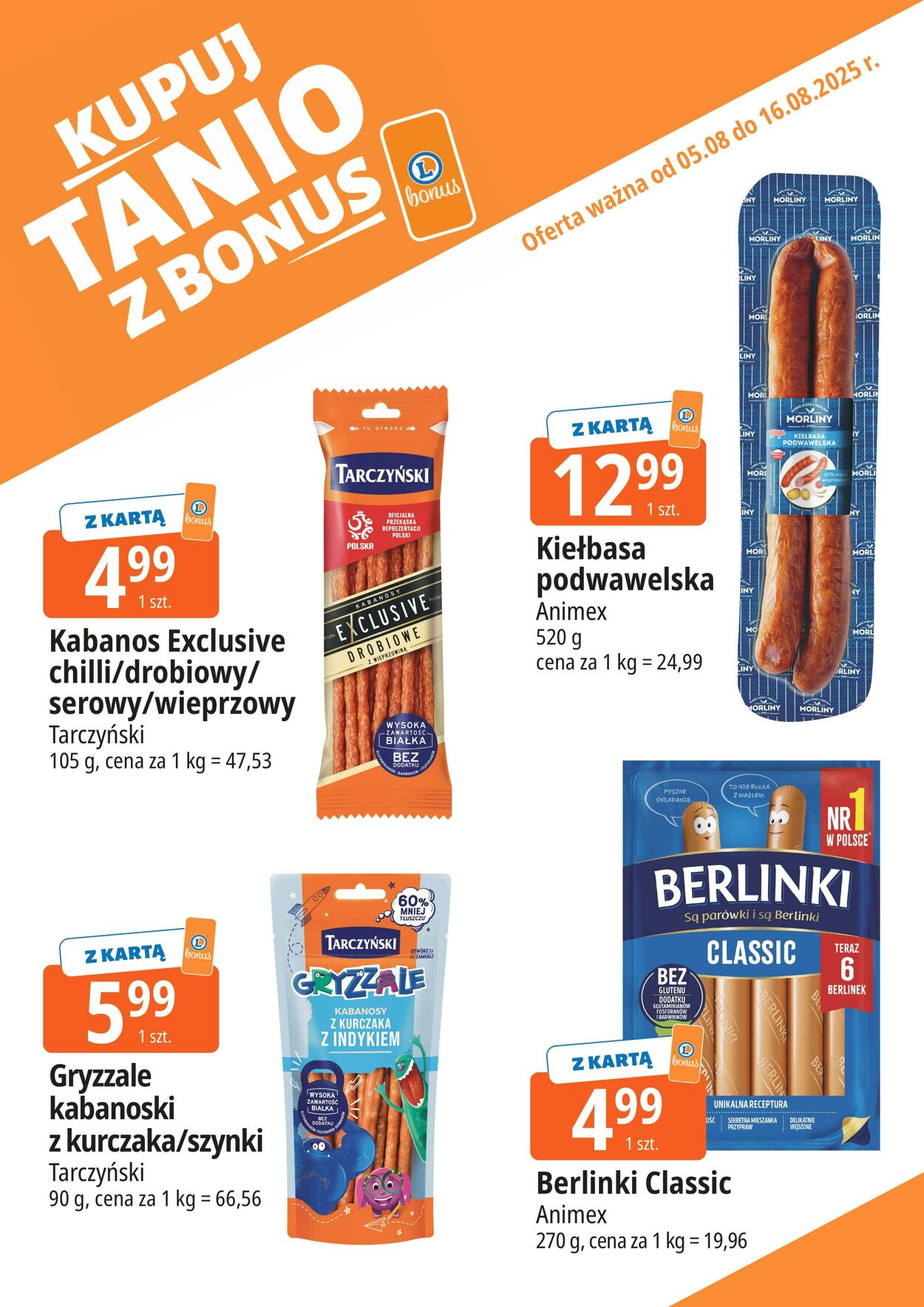 Gazetka E. Leclerc 05.08.2025 - 16.08.2025