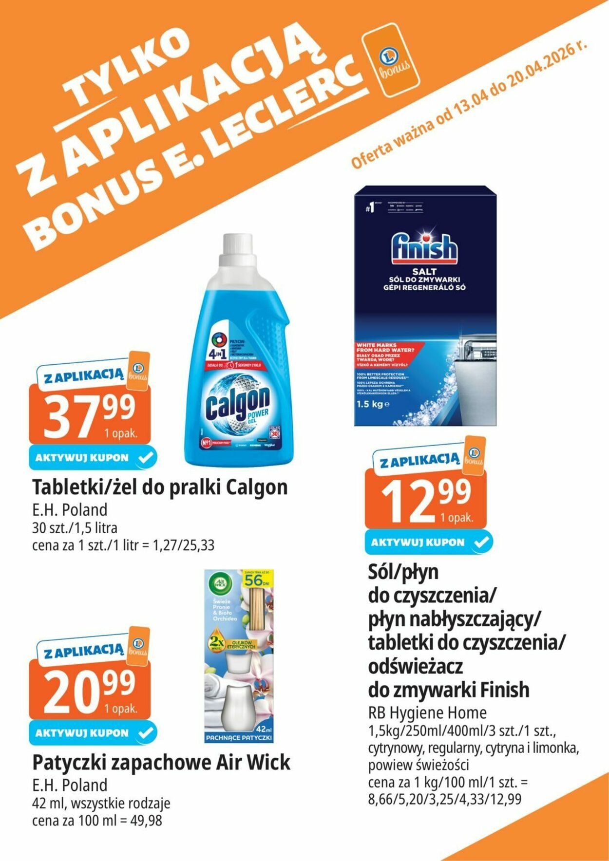 Gazetka E. Leclerc 10.04.2026 - 18.04.2026