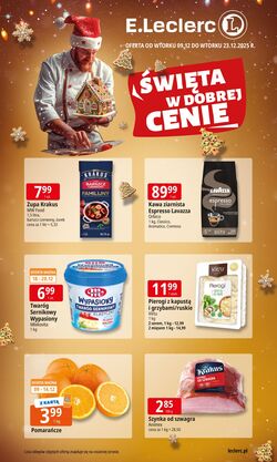 Gazetka E. Leclerc 09.12.2025 - 23.12.2025
