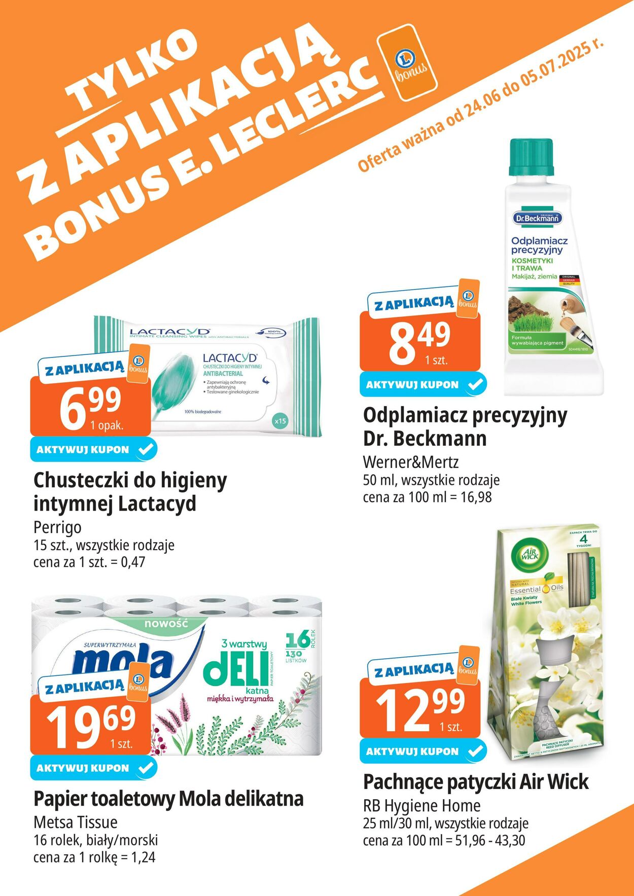 Gazetka E. Leclerc 24.06.2025 - 29.06.2025
