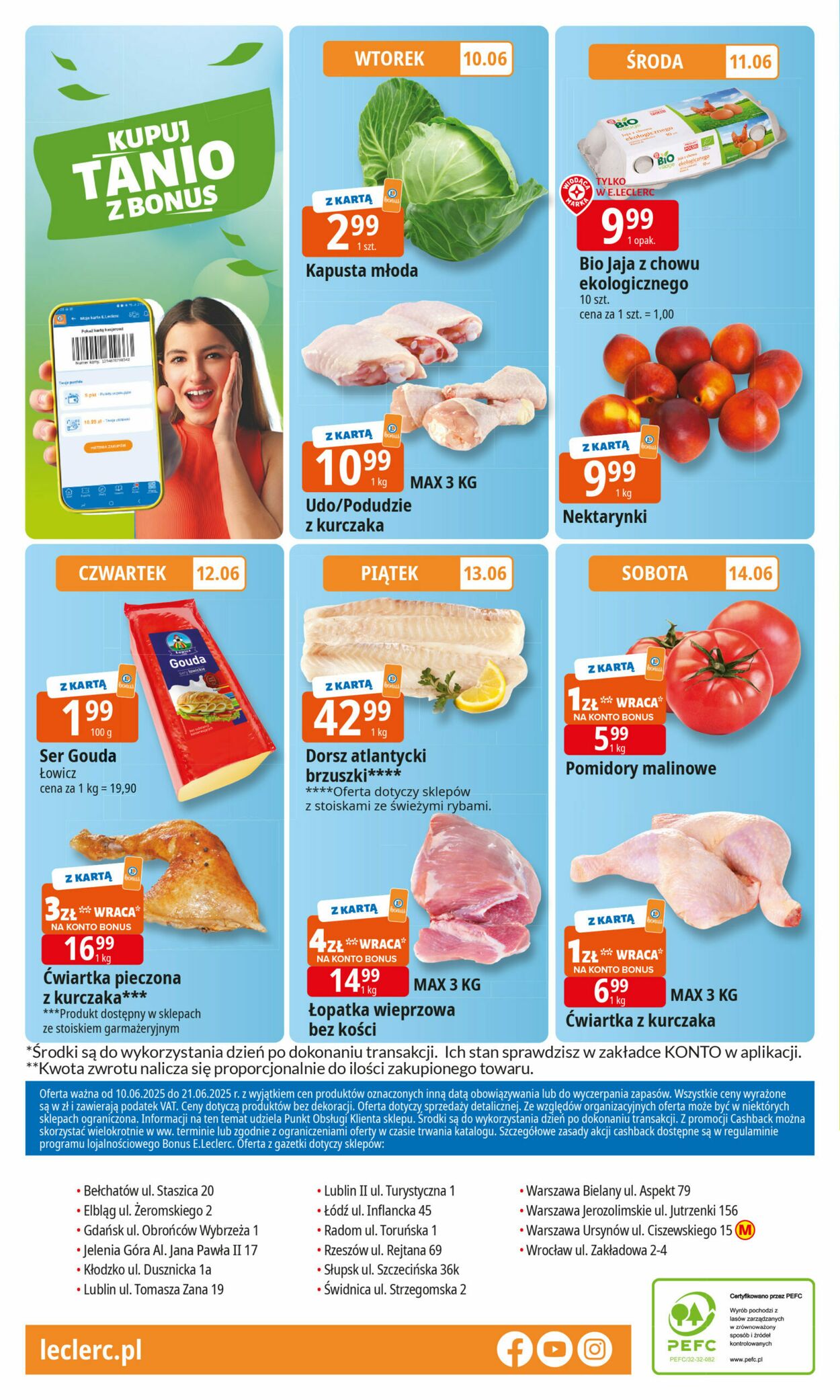 Gazetka E. Leclerc 10.06.2025 - 21.06.2025