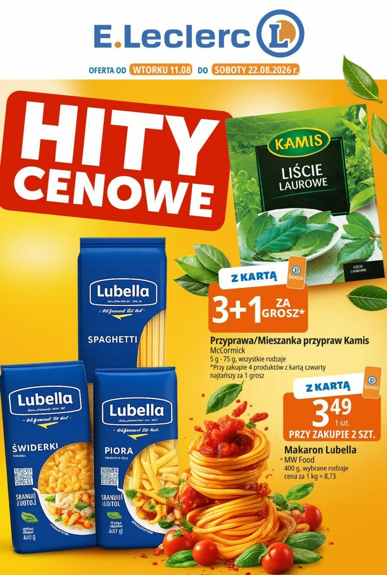 Gazetka E. Leclerc 17.08.2026 - 25.08.2026