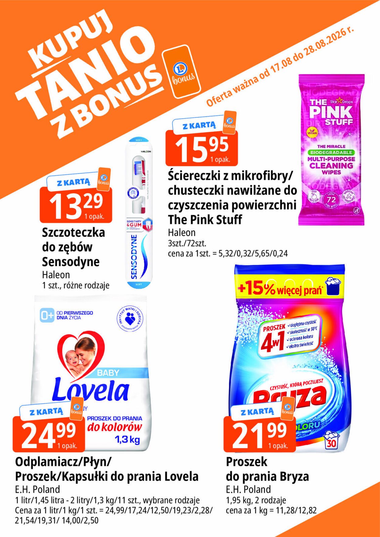 Gazetka E. Leclerc 18.08.2026 - 26.08.2026
