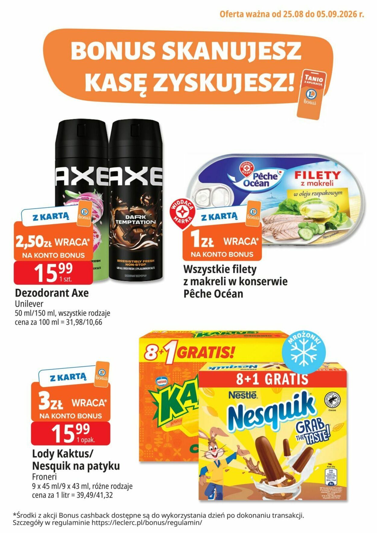 Gazetka E. Leclerc 26.08.2026 - 03.09.2026