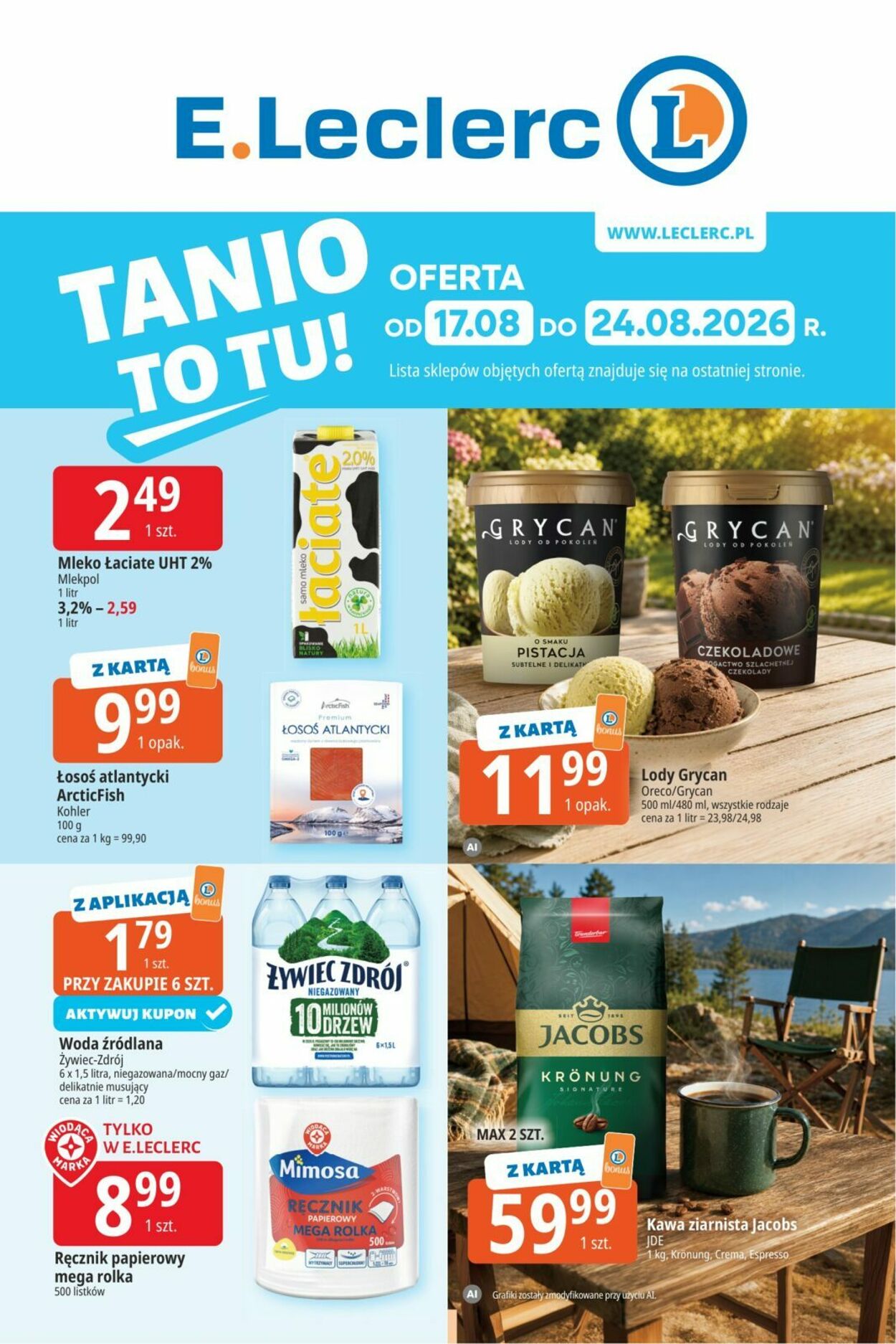 Gazetka E. Leclerc 14.08.2026 - 22.08.2026