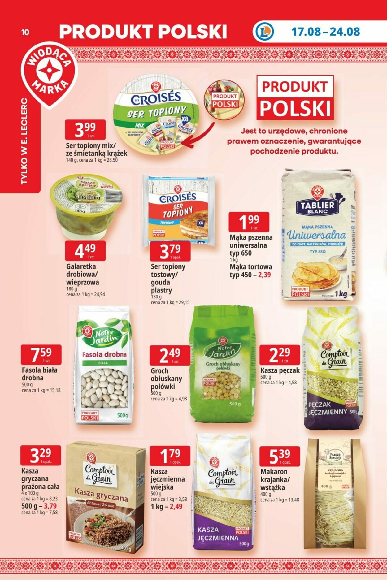 Gazetka E. Leclerc 14.08.2026 - 22.08.2026