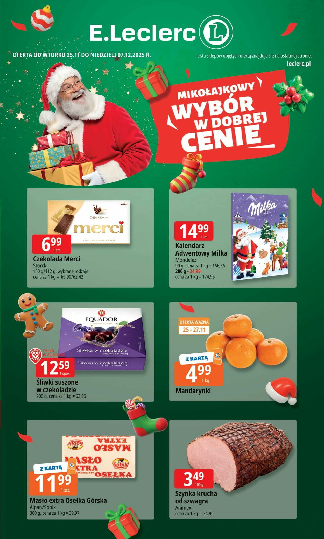 Gazetka E. Leclerc 25.11.2025 - 07.12.2025