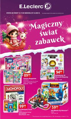 Gazetka E. Leclerc 12.11.2025 - 07.12.2025