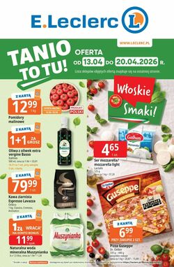 Gazetka E. Leclerc 10.04.2026 - 18.04.2026