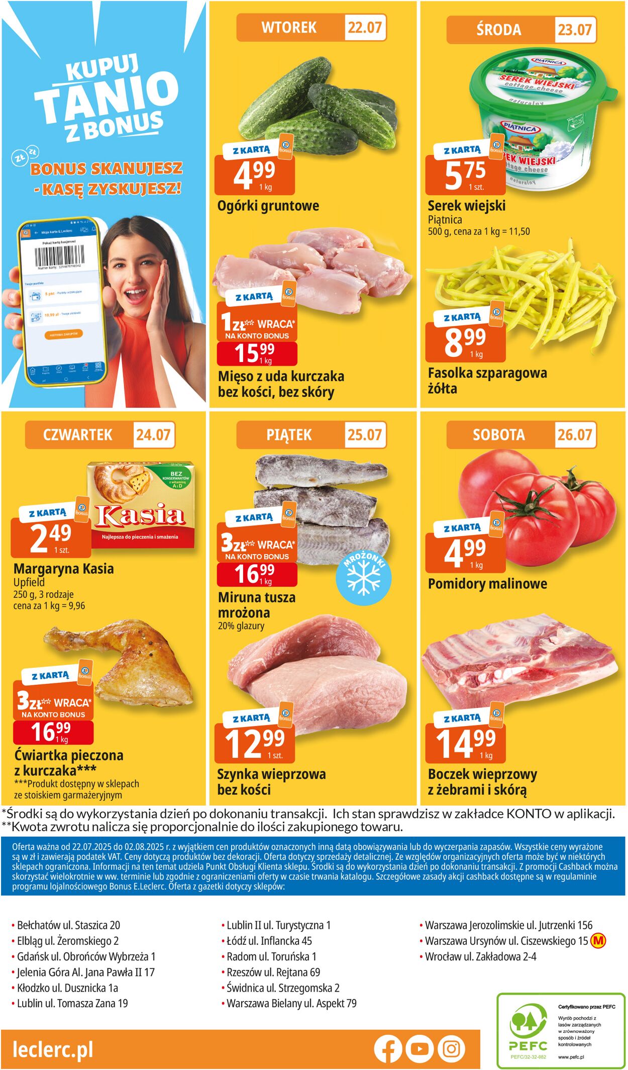 Gazetka E. Leclerc 22.07.2025 - 02.08.2025