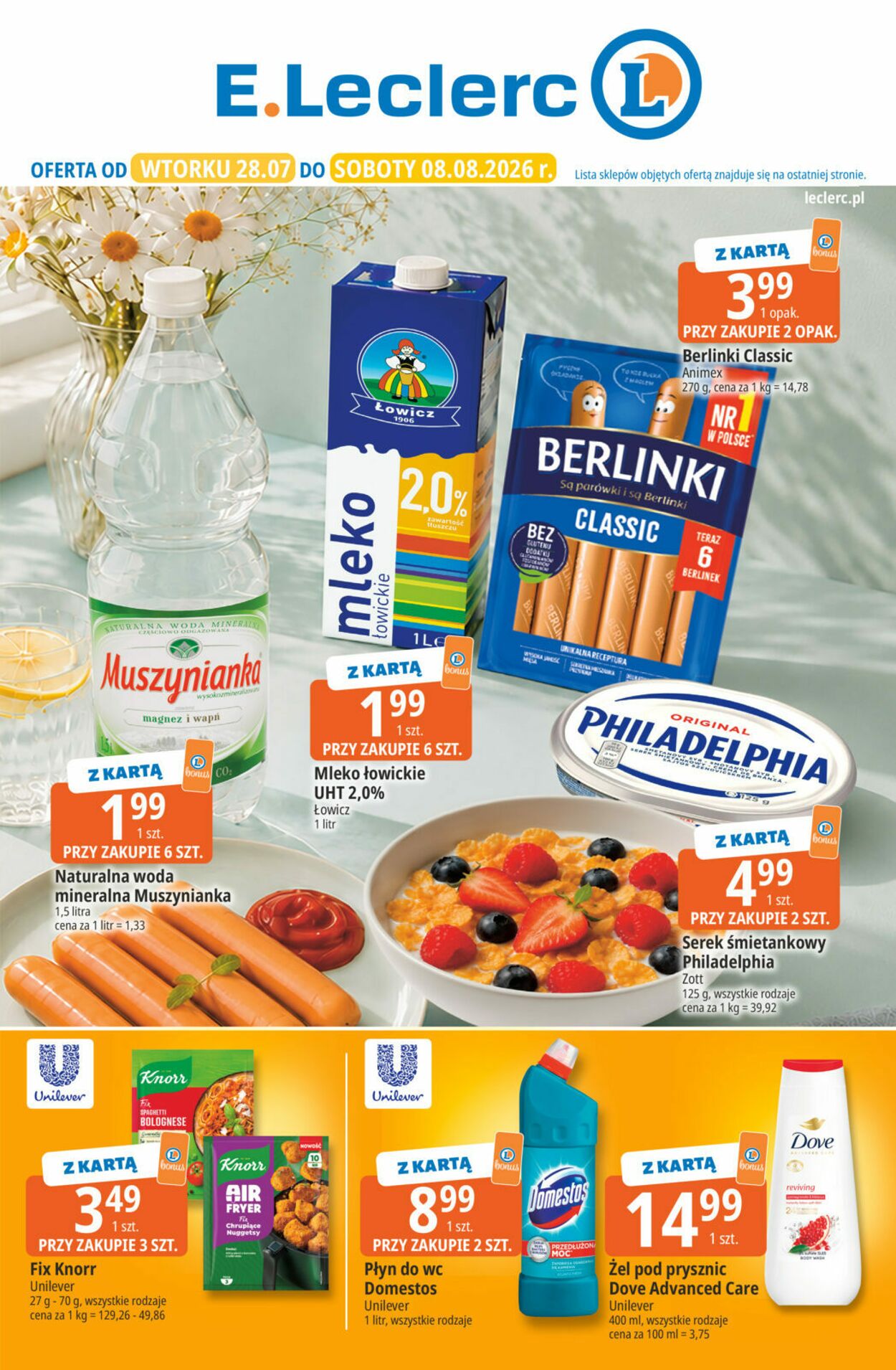 Gazetka E. Leclerc 23.07.2026 - 31.07.2026
