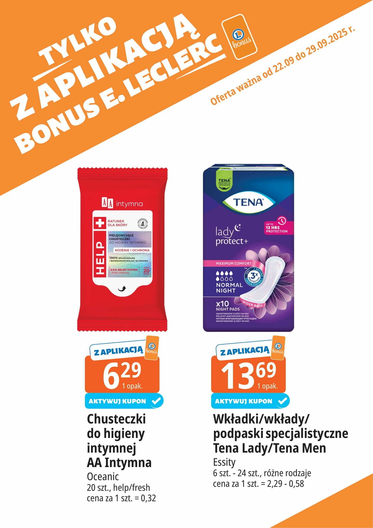 Gazetka E. Leclerc 22.09.2025 - 29.09.2025