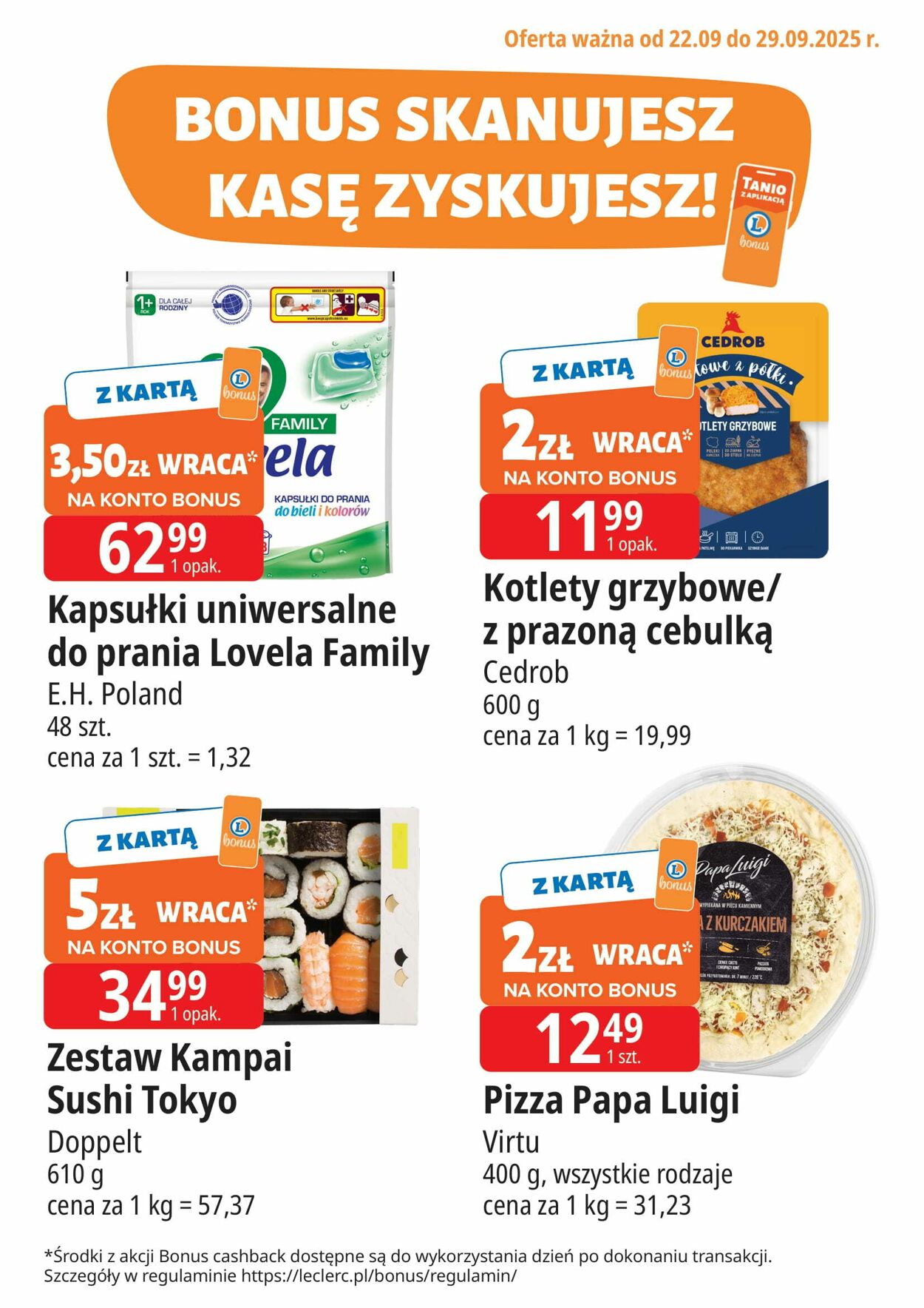 Gazetka E. Leclerc 22.09.2025 - 29.09.2025