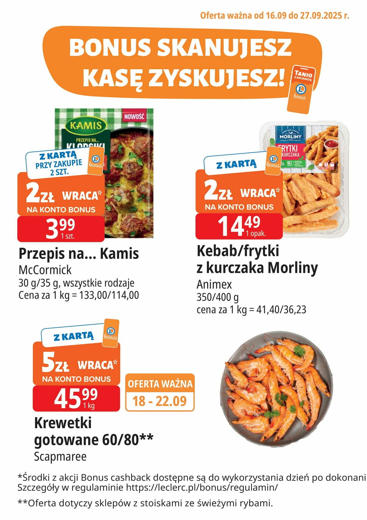 Gazetka E. Leclerc 16.09.2025 - 27.09.2025