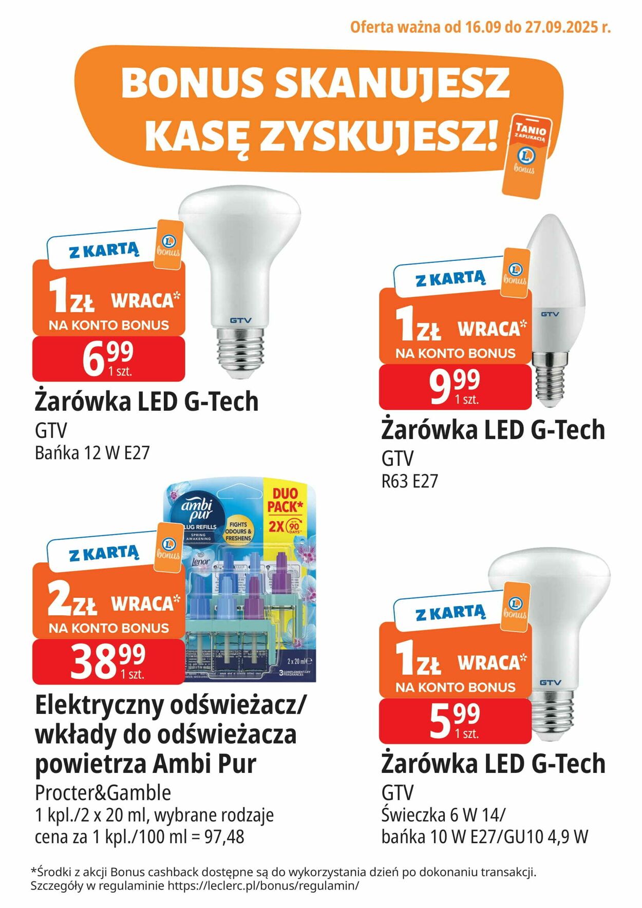 Gazetka E. Leclerc 16.09.2025 - 27.09.2025