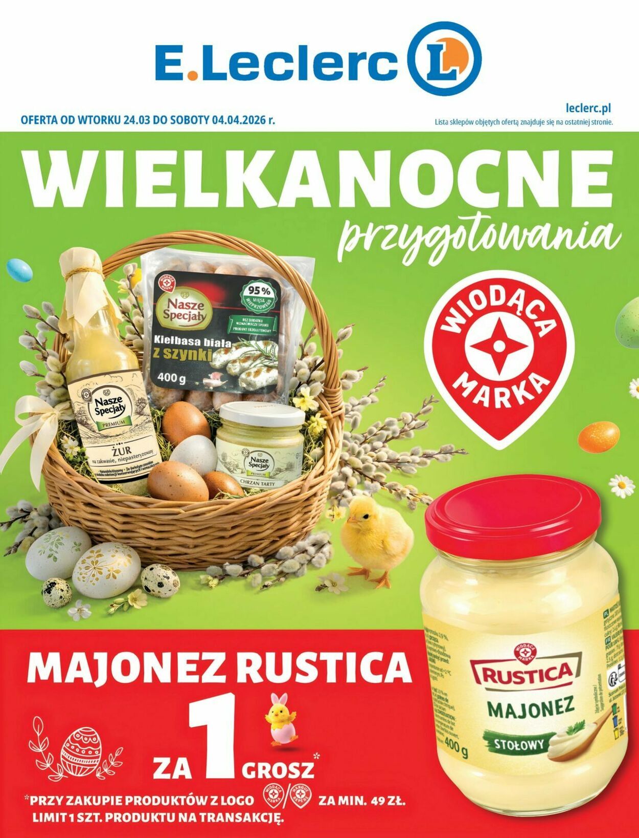 Gazetka E. Leclerc 20.03.2026 - 28.03.2026