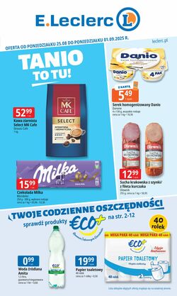 Gazetka E. Leclerc 25.08.2025 - 01.09.2025
