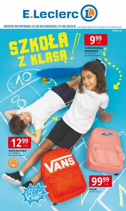Gazetka E. Leclerc 19.08.2025 - 31.08.2025