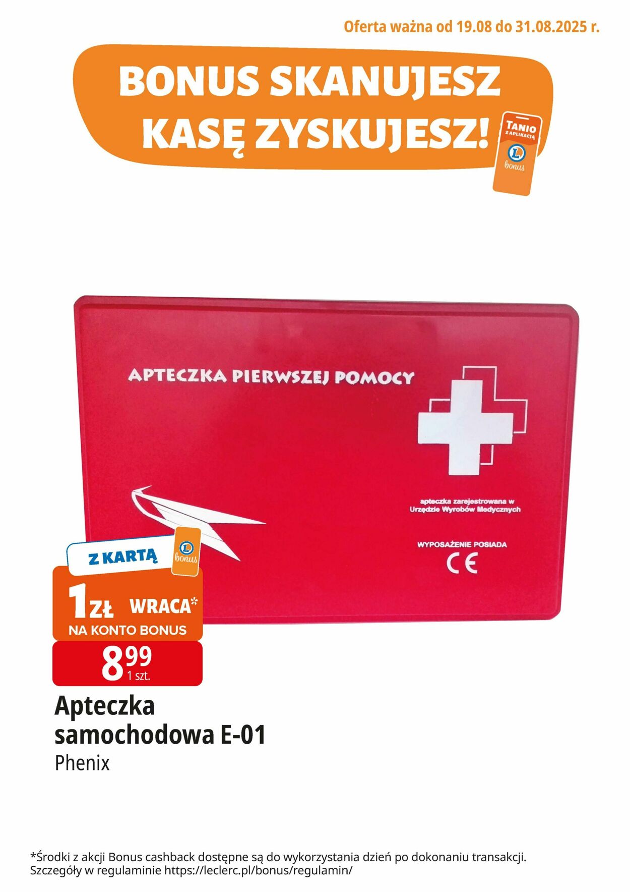 Gazetka E. Leclerc 19.08.2025 - 31.08.2025