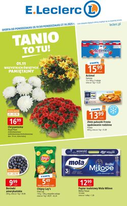 Gazetka E. Leclerc 20.10.2025 - 27.10.2025