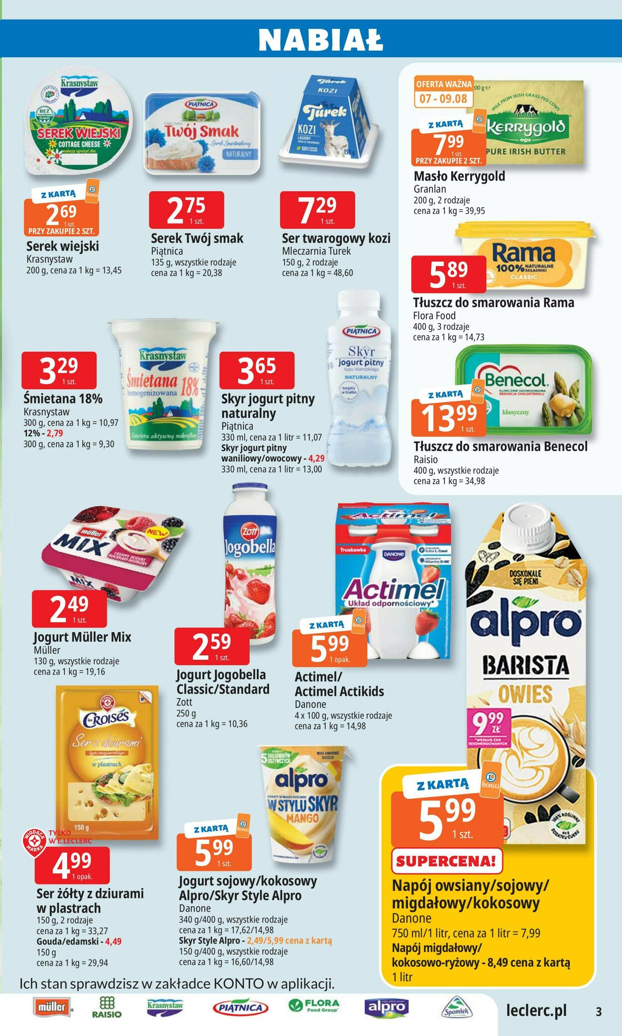 Gazetka E. Leclerc 05.08.2025 - 16.08.2025