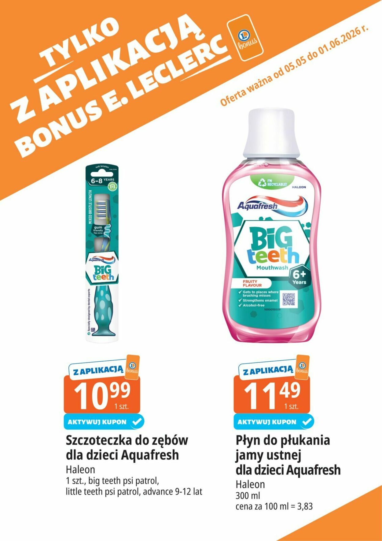 Gazetka E. Leclerc 22.05.2026 - 30.05.2026