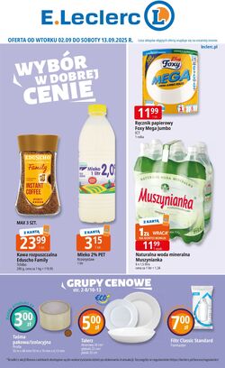 Gazetka E. Leclerc 02.09.2025 - 13.09.2025