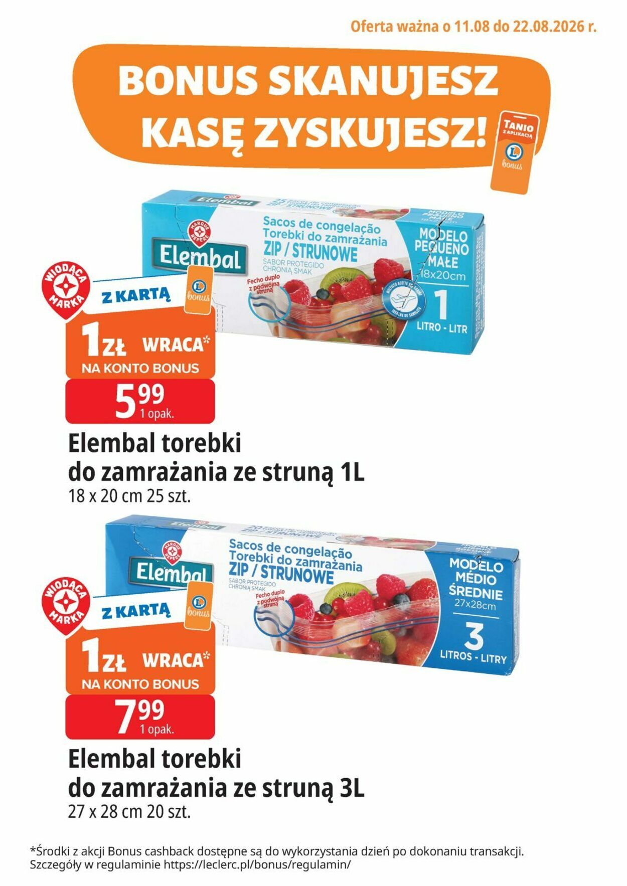 Gazetka E. Leclerc 08.08.2026 - 16.08.2026