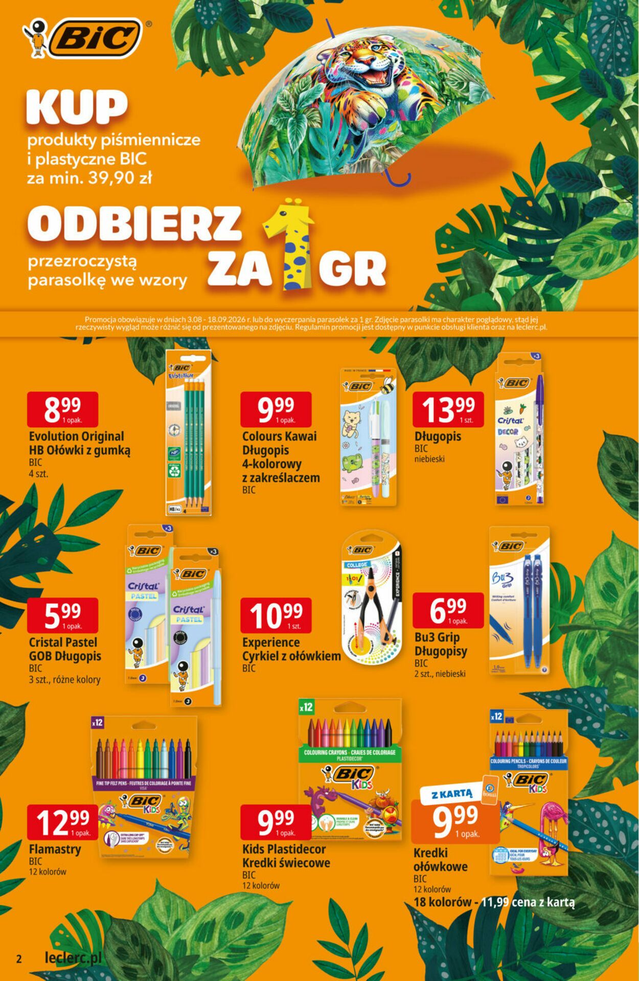 Gazetka E. Leclerc 07.08.2026 - 15.08.2026