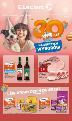 Gazetka E. Leclerc 30.09.2025 - 11.10.2025