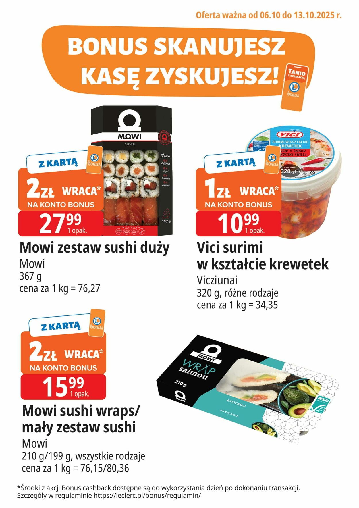 Gazetka E. Leclerc 06.10.2025 - 13.10.2025