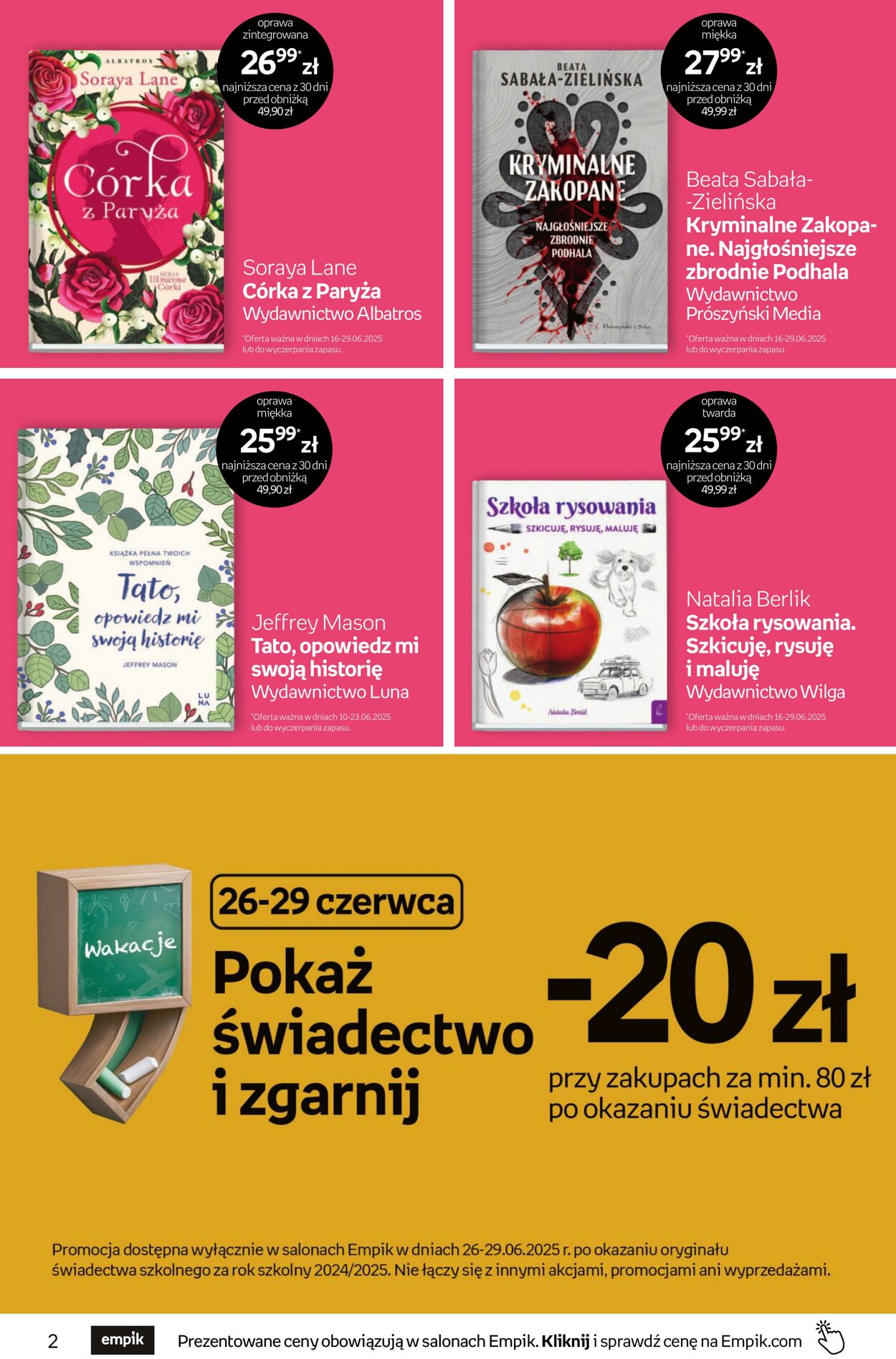 Gazetka Empik 18.06.2025 - 02.07.2025
