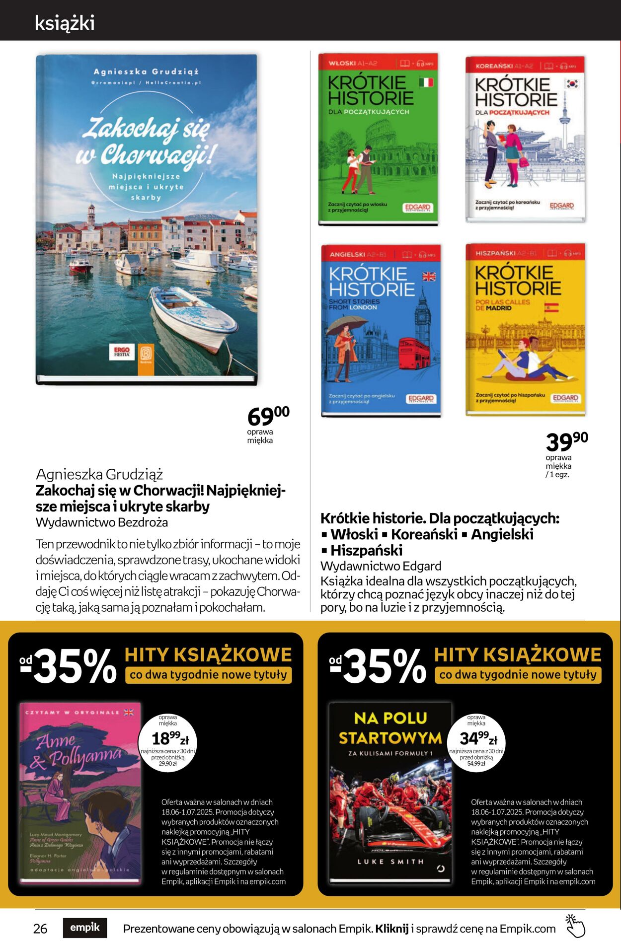 Gazetka Empik 18.06.2025 - 02.07.2025